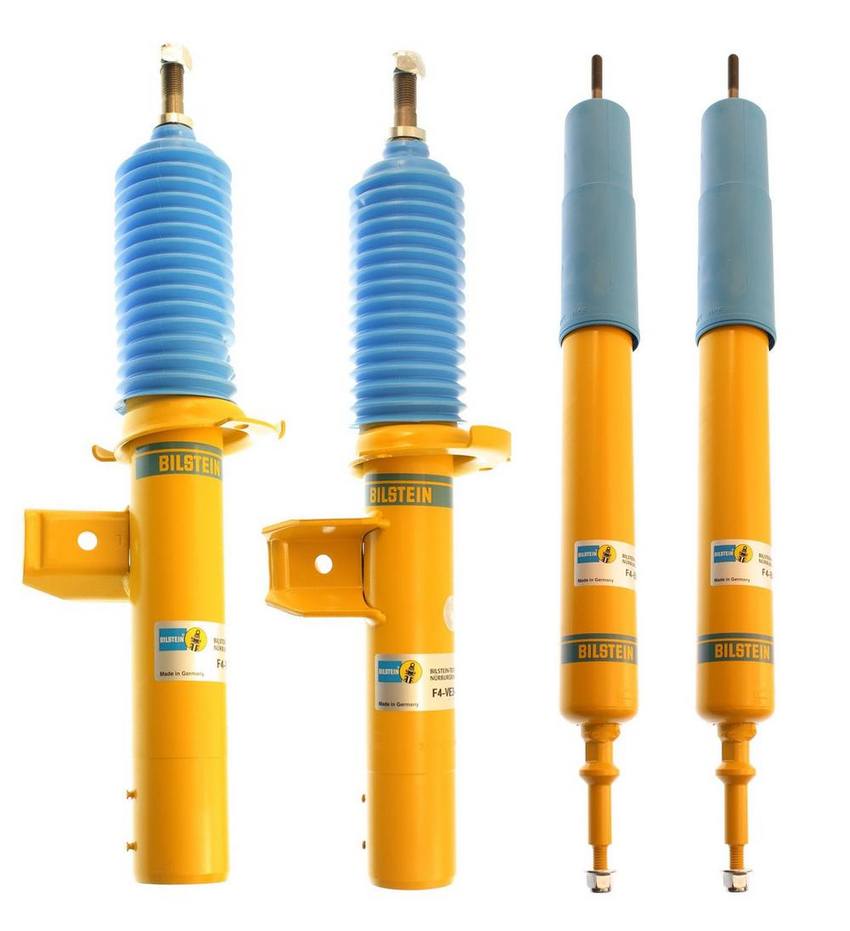 BMW Suspension Strut and Shock Absorber Assembly Kit - Front and Rear (B6 Performance) 33526796470 - Bilstein 3815843KIT